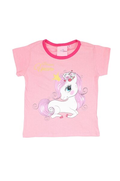 UNICORN Children's pajamas with short sleeves, cotton, multicolor,