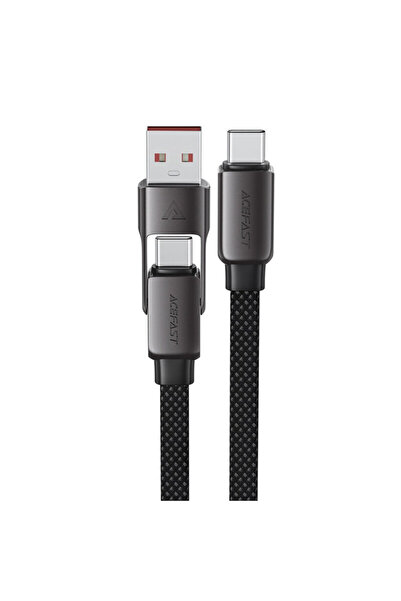 Acefast USB Data Cable, Type-C 2in1, 60W, 3A Acefast, C13-04, 1.2m