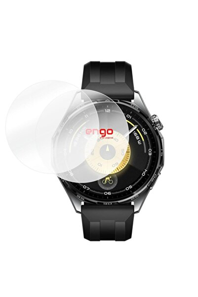 Engo واقي شاشة لهاتف هواوي واتش جي تي 6 مقاس 46 ملم، طبقة شفافة من مادة TPU م...