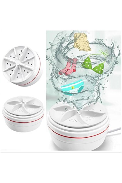 OEM Masina de Spalat Mini Portabila - Incarcare USB, pentru Rufe si Vesela, S...