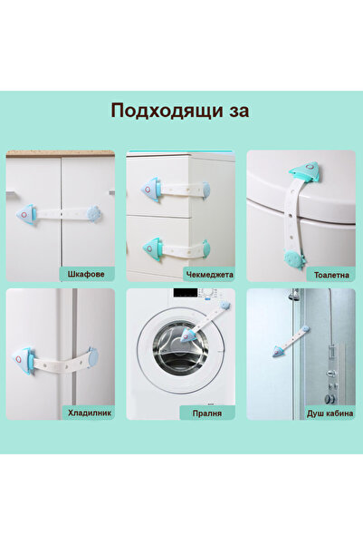 Cangaroo Set of 3 Space-X Turquoise multifunctional fuses