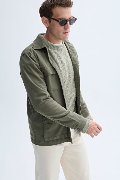 Mudo Casual Jacket with Collar Detail