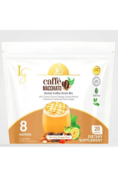 Luxe Slim Caffe Macchiato Herbal Coffee Drink Mix
