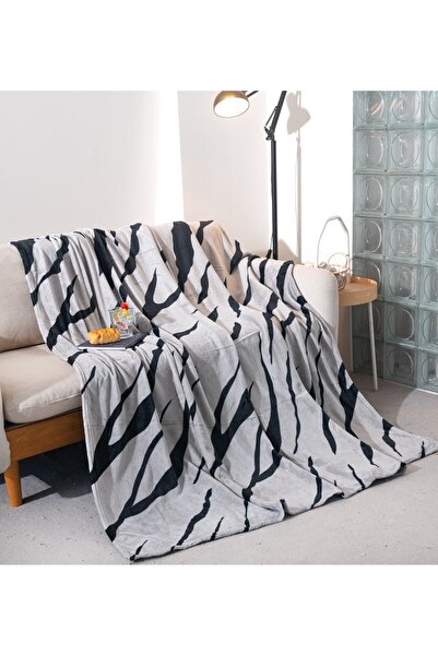 CHIRASO Cocolino Blanket 200x230cm, Soft, Colorful and Fluffy, for Double Bed, Zebra