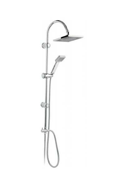 FERRO Fixed and mobile shower column with Zicco bathtub/shower mixer,