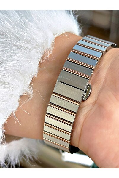 JG. Polo Club Steel Band Steel Case 5 Atm Water Resistant Silver-Copper Color Women Wristwatch S04469