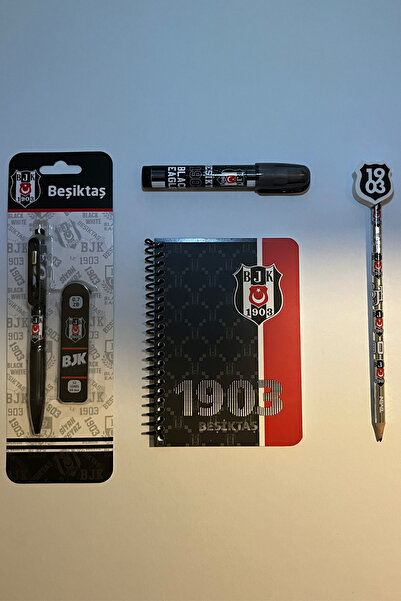 Sone Beşiktaş Lisanslı Kırtasiye Seti – Defter, Uçlu Kalem 0.7, Kurşun Kalem,...