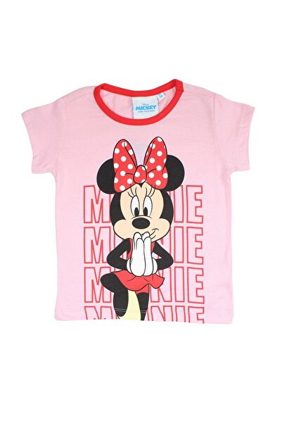 Minnie Mouse Children's pajamas with short sleeves, cotton, multicolor, Happy, Minnie Mouse, Disney
