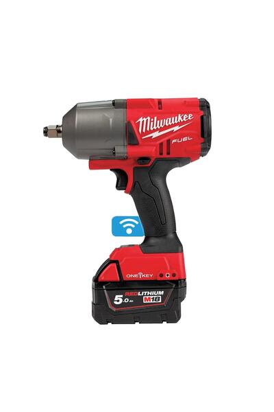 Milwaukee 1/2″ high torque impact wrench 1356Nm, 18V, model M18ONEFHIWF12-502...