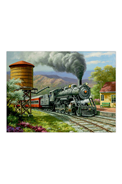 Royal Pictura pe numere Tren de naveta 32x40 cm