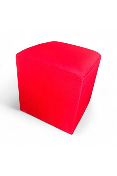 ne-sil home furniture Silinebilir Kumaş Kaplama Kare Puf Ayak dayama pufu 40*40*40 ölçü