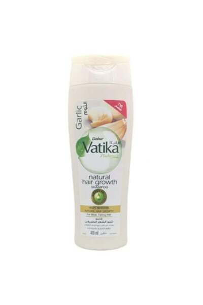 Vatika Garlic Shampoo for Natural Hair Growth 400ml