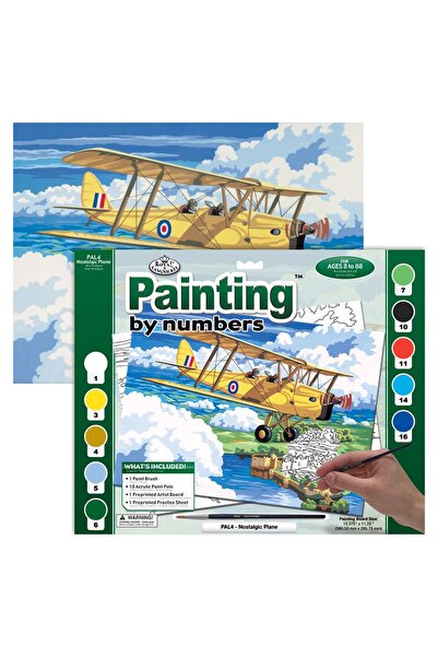 Royal Pictura pe numere Avion 32x40 cm