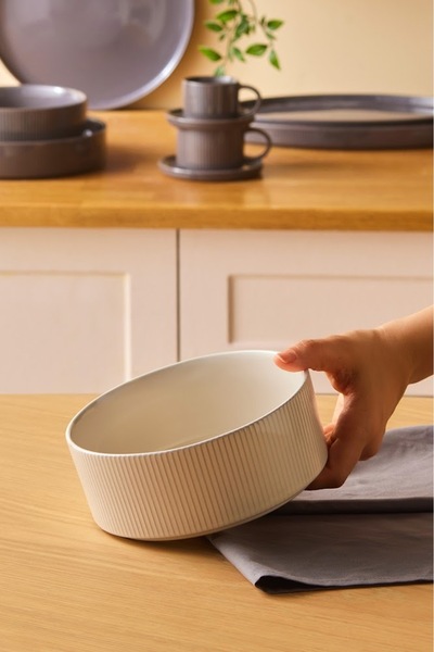 Karaca Massimo Bowl Kase 17 cm Krem