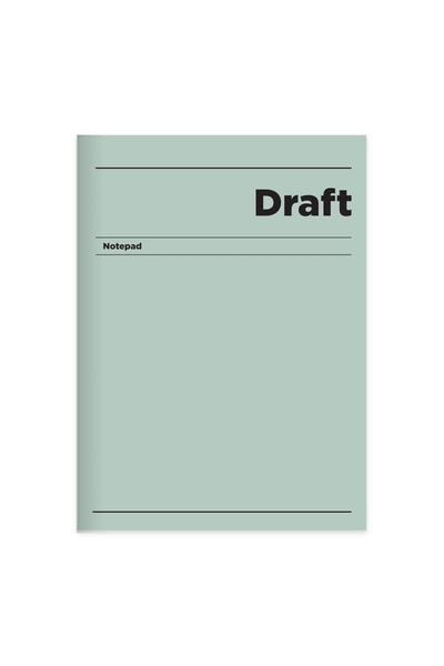 KESKİN COLOR Draft 14X20 Lined 120 Sheets Lightweight Paper Hardcover Bound Draft Notebook - 1 Piece