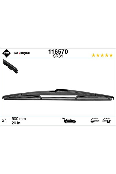 SWF Lamela Ștergător 116570