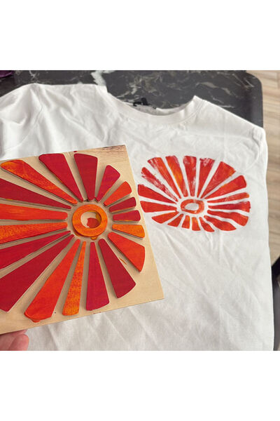 TUFETTO Wooden Printing Mold - Flower