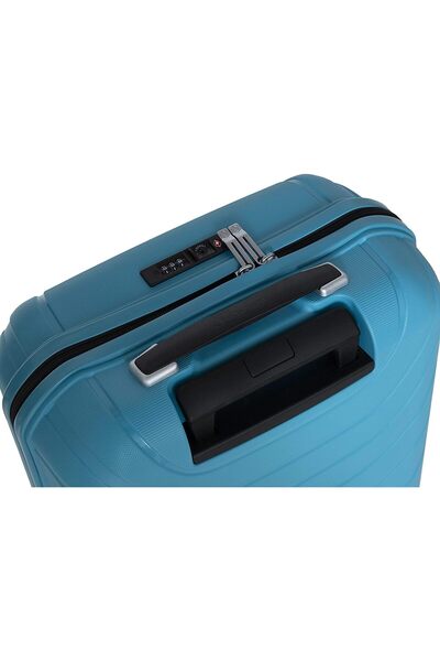 eminent Suitcase Hard Case luggage Shell Lightweight Quiet Double Spinner Wheels - B0011 (Carry-On 2