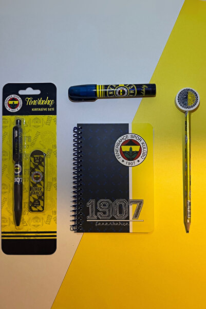 Sone Fenerbahçe Lisanslı Kırtasiye Seti – Defter, Uçlu Kalem 0.7, Kurşun Kale...
