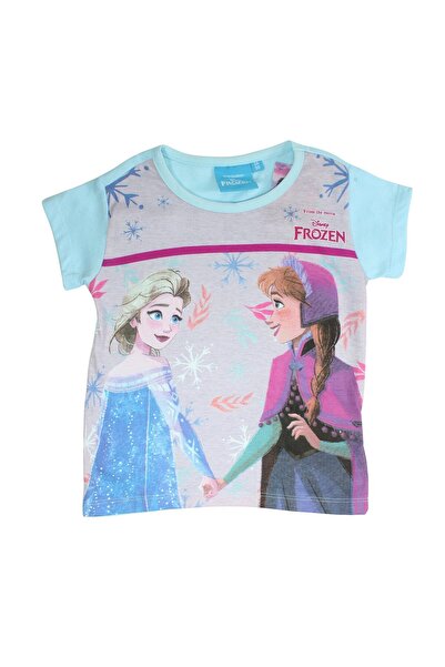 Frozen Pijamale copii cu maneca scurta, 100% bumbac, multicolor, Anna and Elsa,