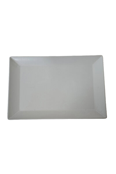 Cesiro Platou dreptunghiular, 30 x 20 cm, Alb Mat