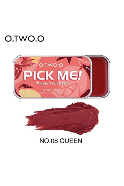 o.two.o احمر خدود كريمي - 08 QUEEN