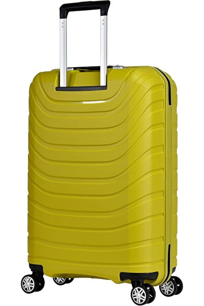 eminent Suitcase Hard Shell Luggage Lightweight Polypropylene Quiet Double Wheels TSA Lock B0011 (Ch