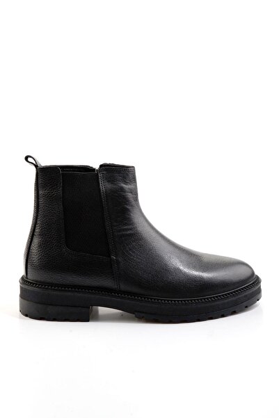 Bambi Чоловічі чоботи та черевики з натуральної шкіри чорного кольору E025944...