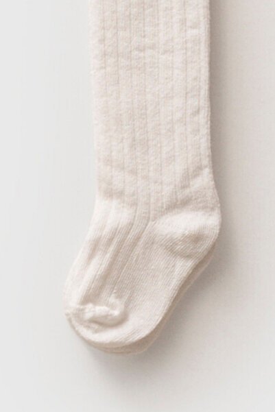 U.S. Polo Assn. U.S.POLO ASSN. KÜLOTLU ÇORAP Beyaz