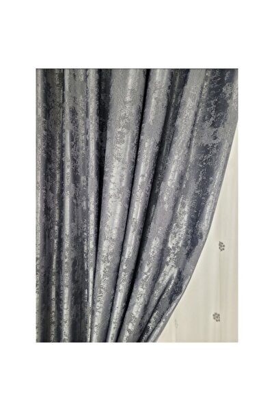 magazincovoare Draperie nisip gri intens, Model simplu, Stil modern, L 2 m si H 2.5 m