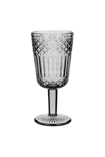 SHOPIENS Goblet Shopiens®, sticlă gri gofrată, 280 ml