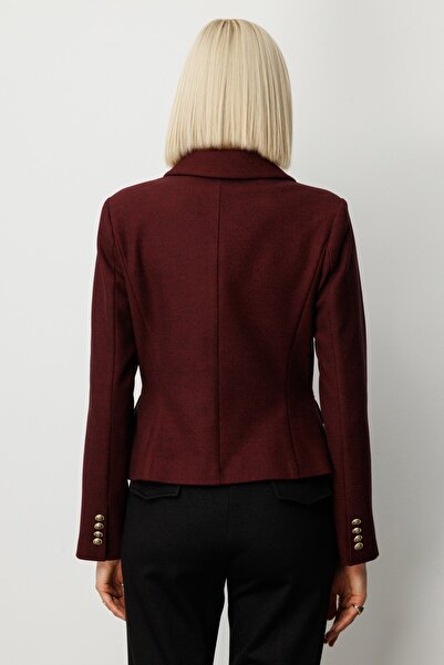 Ekol διπλό πέτο Μπουφάν με κασμίρ γιακά 5069-26κ