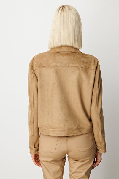 Ekol Sheepskin Coat with Flap Pockets