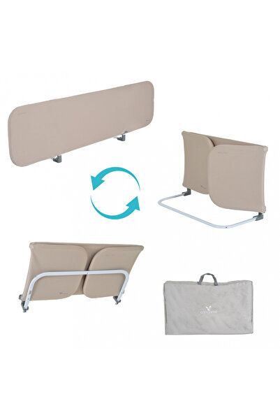 Cangaroo Bariera de protectie pentru copii Magic Beige 150 cm pliabila,mecanism practic de pliere fa