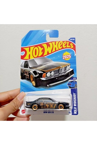 HOT WHEELS 2025 BMW 635 CSi Wild Widebody Diecast Model Araba 1:64