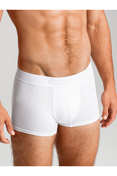 OMBRE Men's cotton boxer shorts with logo - 3-pack mix V2 OM-UNBO-0105