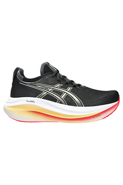 Asics Gel Nimbus 27 Running Shoes Men Black / Khaki