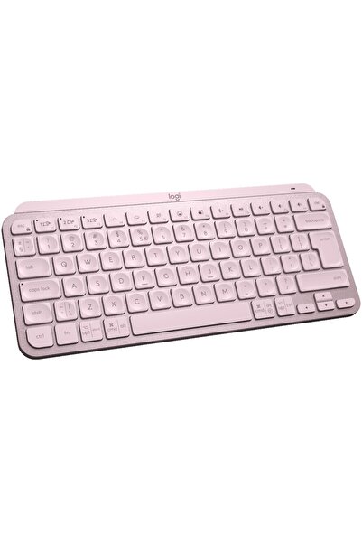 logitech Tastatură mini iluminată MX Keys, wireless, aspect internațional SUA, roz