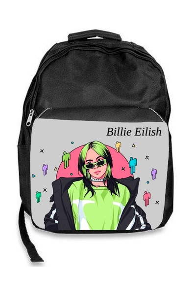 LITTLE DARKS ART Σακίδιο με το λογότυπο της Billie Eilish