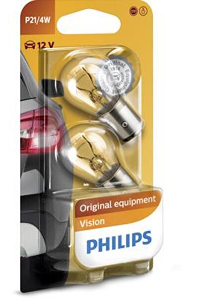 Philips Set de 2 becuri stop frână P21/4W, 12V, blister, 12594B2