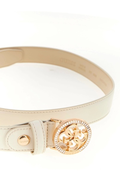 Guess Access Women's Cream Adjustable Belt Bw9284P5430-Cre