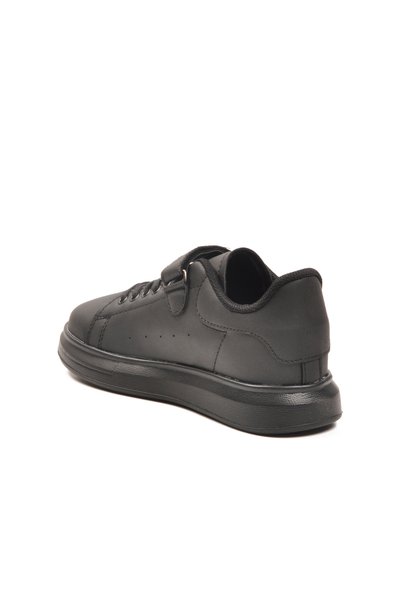 AYK'S Pantofi sport pentru copii, negri, cu velcro, ușori 2540-26K F