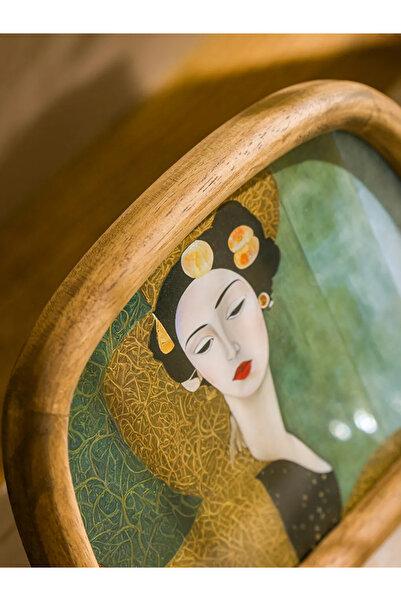 LC Waikiki LCW HOME Kahverengi Dekoratif Ahşap Fotoğraf Çerçevesi 15 Cm