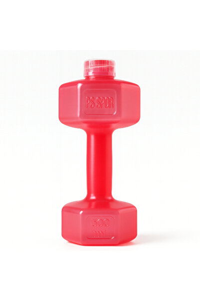 EsseShop زجاجة مياه دامبل الحمراء 500 مل