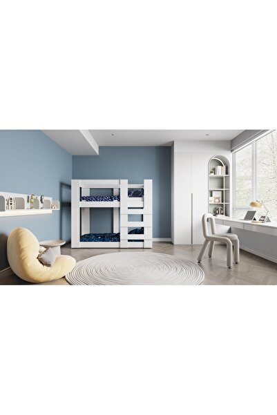 renazzo mobilya AGONYA 90X190 YATAK UYUMLU MDF RANZA