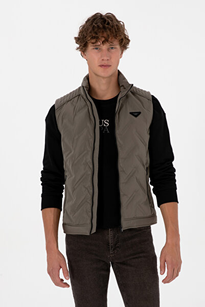U.S. Polo Assn. Erkek Vizon Yelek 50310304-VR052