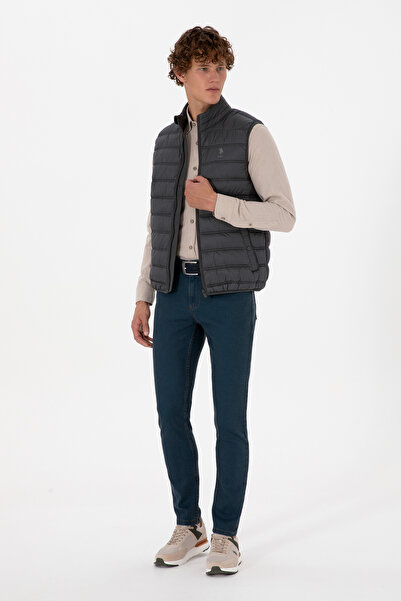 U.S. Polo Assn. Erkek Gri Yelek 50310039-VR024