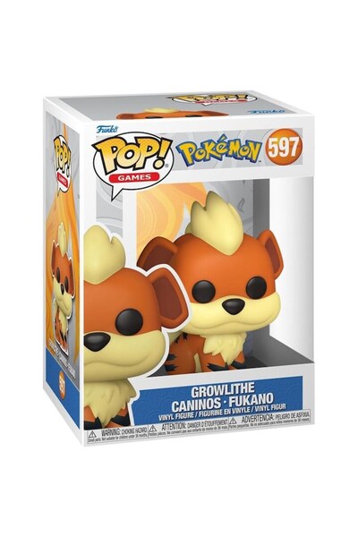Funko Figurina POP Games Pokemon - Growlithe (EMEA)