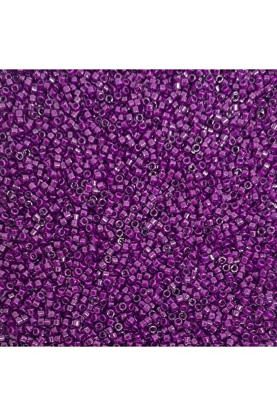 Bi hızlı Miyuki Beads 11/0, Miyuki Delica Beads, 2 Grams, (DB281) Purple