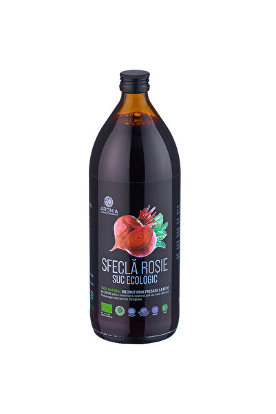 Aronia Charlottenburg 100% și suc de sfeclă roșie - 1 litru